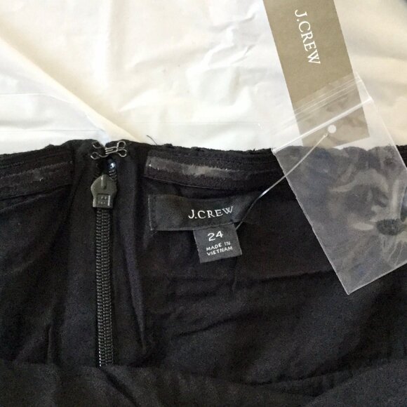 J. Crew Black Eyelet Dress - Picture 8 of 9